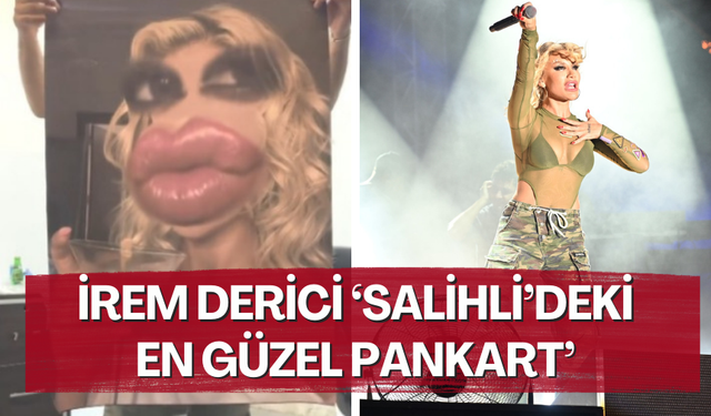 Derici ‘13 yıllık konser hayatımda pankart rekoru kırıldı. Salihli sayesinde geri döndüm’