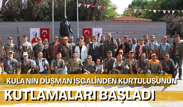 Kula'nın düşman işgalinden kurtuluşunun 102. yılı kutlamaları başladı