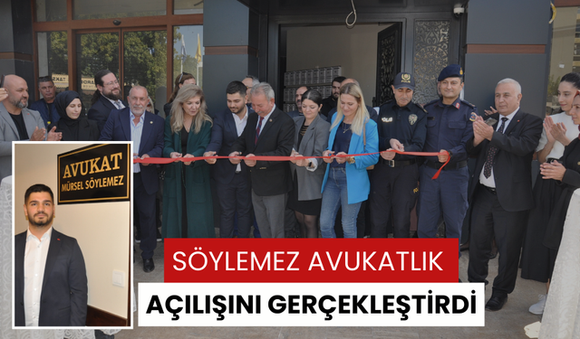 Salihli’de Söylemez Avukatlık Bürosu açıldı