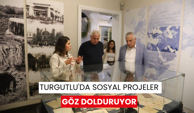 Turgutlu'da sosyal projeler göz dolduruyor