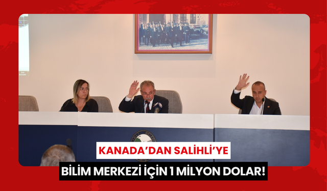 Son dakika… Salihli’ye Bilim Merkezi için 1 milyon dolar bağış!