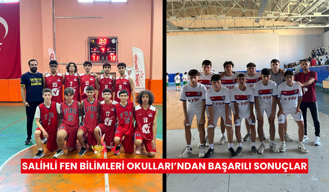 Salihli Fen Bilimleri Okulları’ndan başarılı sonuçlar