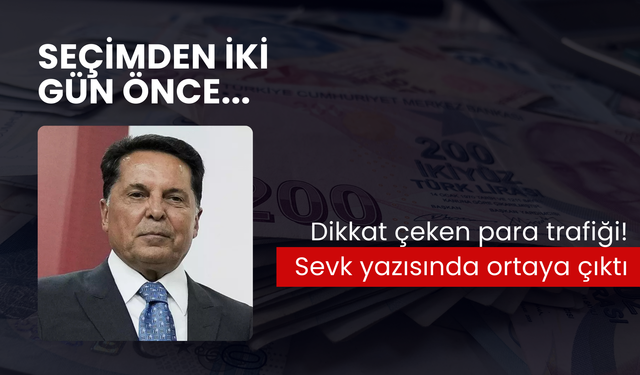 Seçimden iki gün önce... Ahmet Özer'in dikkat çeken para trafiği! 29 Mart'ta hesabına yatırılmış