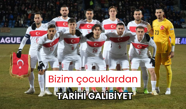 A Milli Futbol Takımı'ndan tarihi galibiyet! İzlanda'yı deplasmanda yıktık