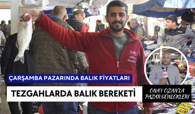 Pazarda Balık Fiyatları 23 Ekim Çarşamba | Havalar soğudu, tezgahlar doldu