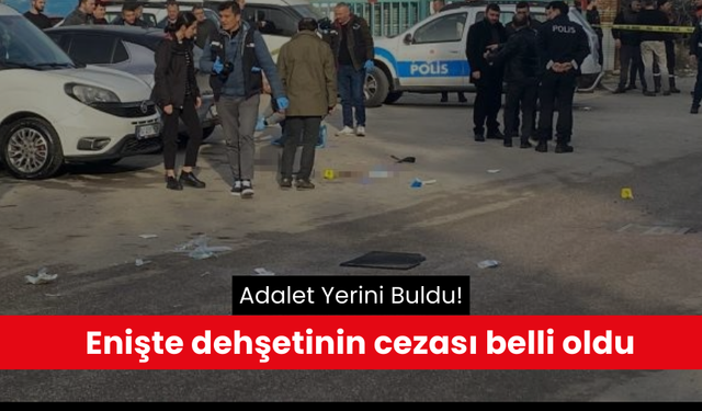 Adalet yerini buldu! Enişte dehşetinin cezası belli oldu