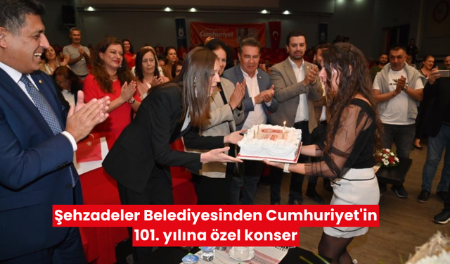 Şehzadeler Belediyesinden Cumhuriyet'in 101. yılına özel konser