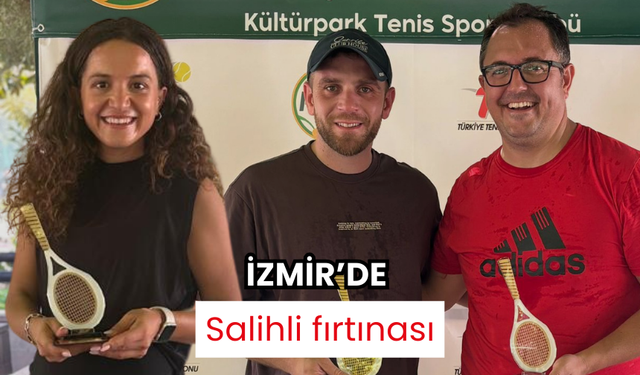 Salihlili tenisçiler, İzmir’de şampiyon