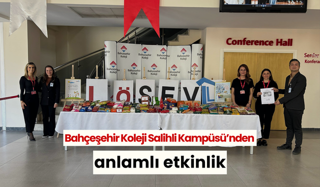 Bahçeşehir Koleji Salihli Kampüsü Lösemi farkındalığı için LÖSEV ile iş birliği yaptı