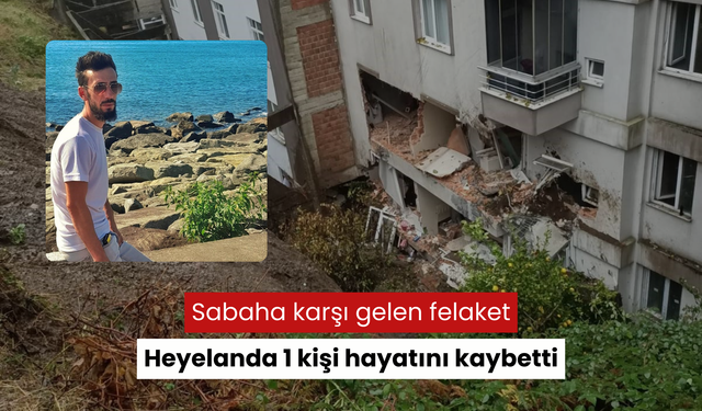 Rize’de şiddetli yağış heyelana yol açtı: 1 ölü, 4 yaralı