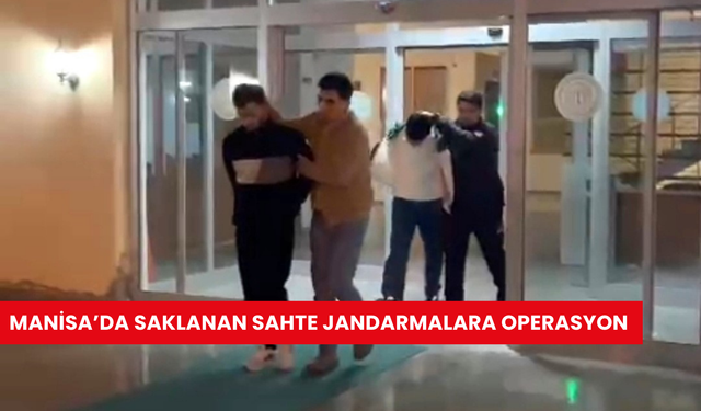 Hisarcık’ta yaşlı çifti dolandıran zanlılar Manisa’da yakalandı