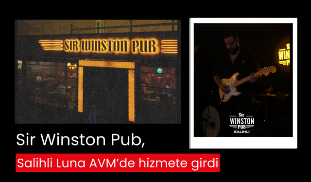 Sir Winston Pub hizmete girdi!  Hafta sonları canlı müzik keyfi…