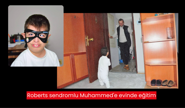 Victor Osimhen'in büyük hayranı… Roberts sendromlu Muhammed'e evinde eğitim