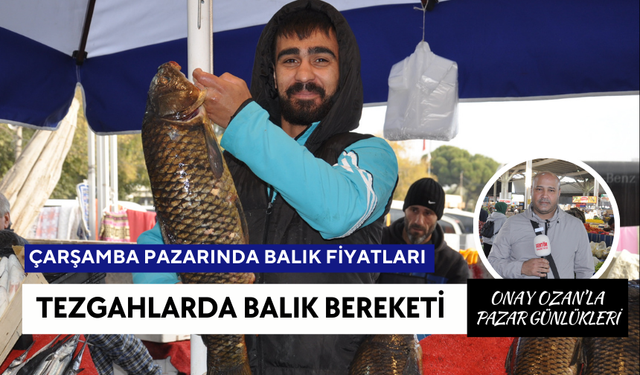 Pazarda Balık Fiyatları 13 Kasım Çarşamba | Havalar soğudu, tezgahlarda balık bolluğu