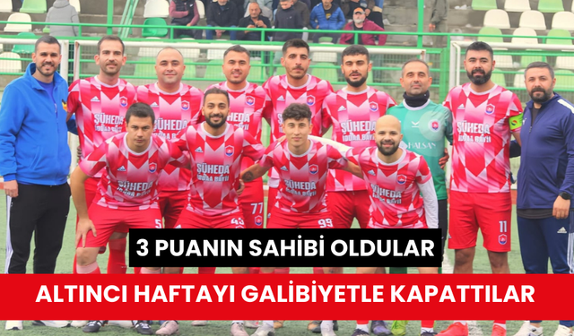 Amatör ligde 6. Hafta: Salihli 45 FK, Poyrazdamları, Taytanspor ve Seyrantepespor kazandı