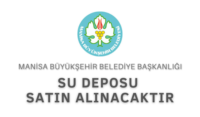 SU DEPOSU SATIN ALINACAKTIR