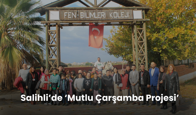 Salihli’de ‘Mutlu Çarşamba Projesi’