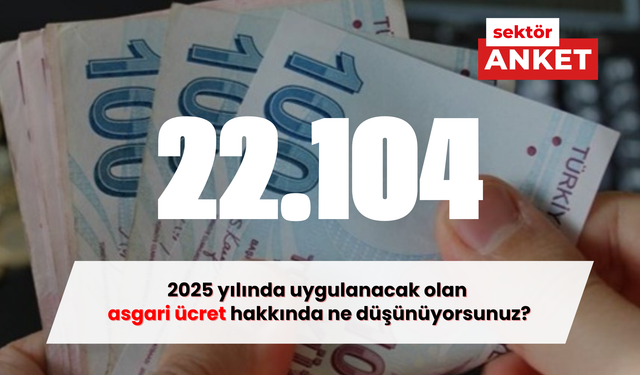 2025 yılında uygulanacak olan asgari ücret hakkında ne düşünüyorsunuz?