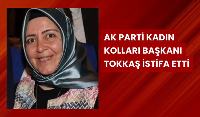 AK Parti Kadın Kolları Başkanı Tokkaş istifa etti