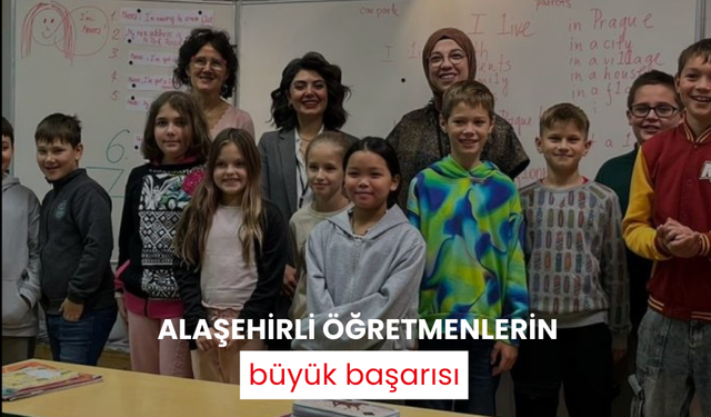 Alaşehirli öğretmenlerin büyük başarısı