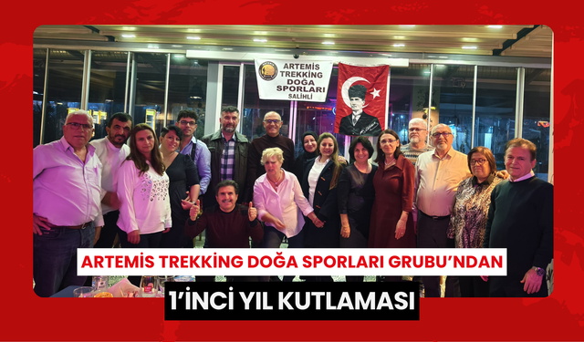 Artemis Trekking Doğa Sporları Grubu’ndan 1’inci yıl kutlaması