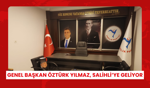 Yenilik Partisi Salihli İlçe Teşkilatı açılıyor…