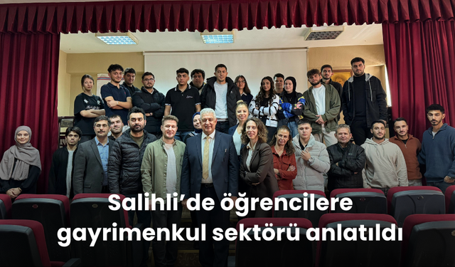 Salihli’de Gayrimenkul Sektöründe Yılın Özeti ve Yeni Ufuklar konferansı…