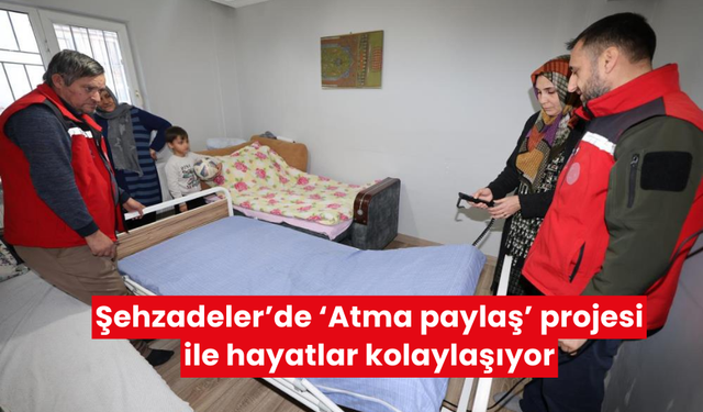 Şehzadeler’de ‘Atma paylaş’ projesi ile hayatlar kolaylaşıyor