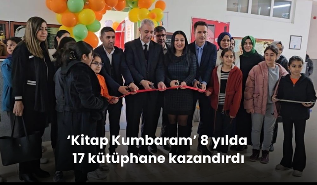 Kitap Kumbaram' ile 8 Yılda 17 Kütüphane: Eğitime İlham Veren Proje!