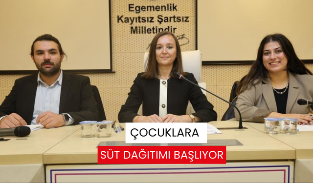 Çocuklara süt dağıtımı başlıyor