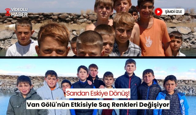 Yazın ‘İcardi’, Kışın ‘Ronaldo’; Van Gölü Çocuklarının İlginç Hikayesi