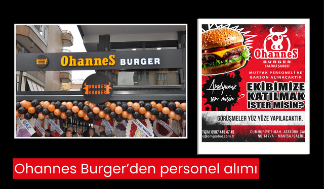 Ohannes Burger’den personel alımı