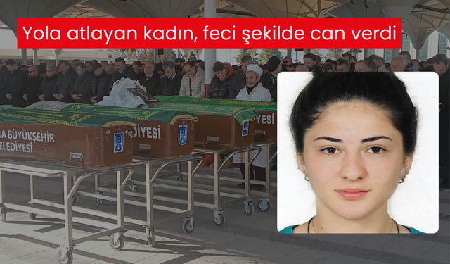 Yola atlayan kadın, feci şekilde can verdi