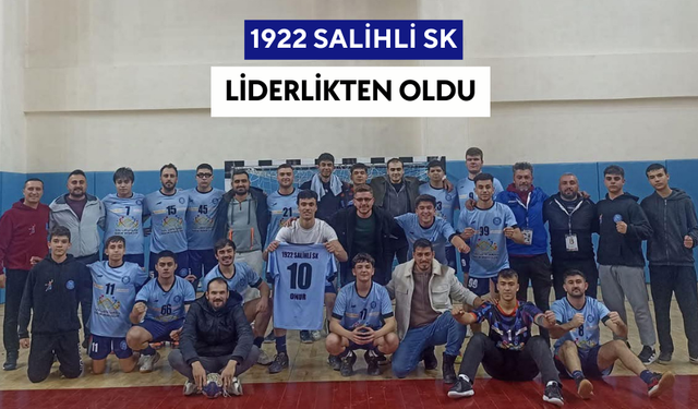 Hentbolda 1922 Salihli SK, liderliği Burdur’a kaptırdı