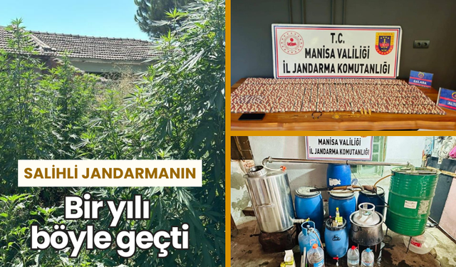 Salihli Jandarmadan suçlulara ‘Geçit yok’