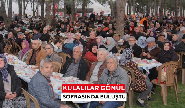 Kulalılar gönül sofrasında buluştu