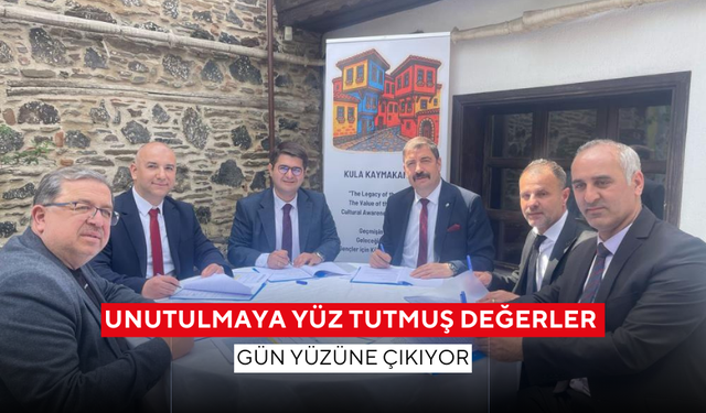 Kula Kaymakamlığı’ndan gençlere kültürel farkındalık hamlesi