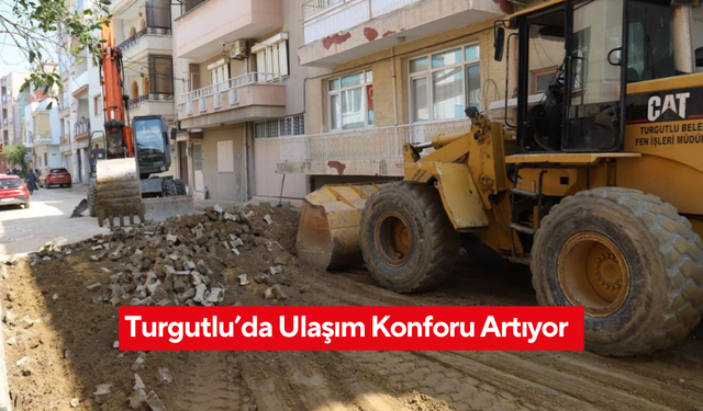 Turgutlu’da ulaşım konforu artıyor...