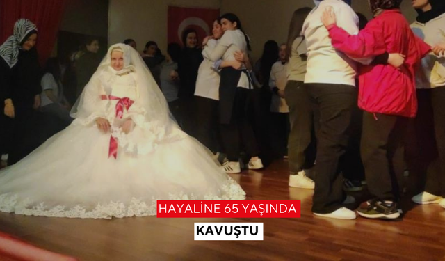 Hayaline 65 yaşında kavuştu