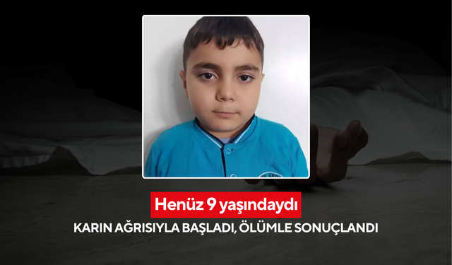 Sinsi tehlike: Bağırsak düğümlenmesi 9 yaşındaki çocuğun hayatına mal oldu