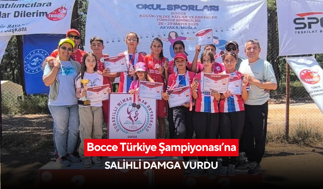 Salihli Durasıllı Mimar Sinan Ortaokulu, Bocce Şampiyonası’nda tarih yazdı