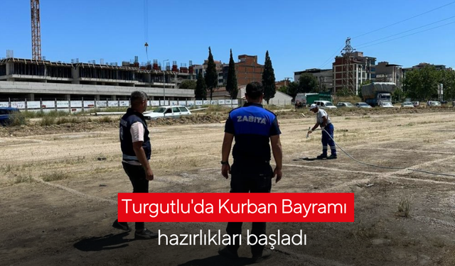 Turgutlu'da Kurban Bayramı hazırlıkları başladı
