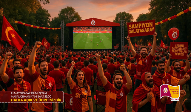 Salihli’de şampiyonluk coşkusu dev ekranda yaşanacak