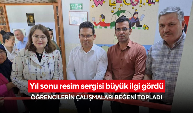 Öğrencilerin çalışmaları beğeni topladı