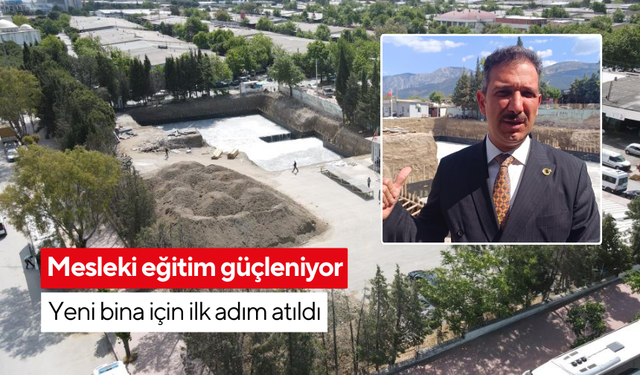 Manisa’da 'Çıraklık Okulu' yeniden yükseliyor... Yeni merkezde geri sayım başladı