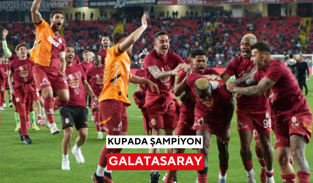 Galatasaray 19'uncu kez kazandı