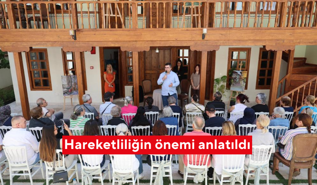 Merkezefendi Belediyesi sağlıklı yaş almada ve hareketliliğin önemini anlattı