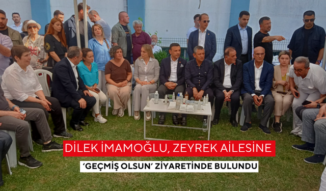 Dilek İmamoğlu, Zeyrek ailesine ‘Geçmiş olsun’ ziyaretinde bulundu