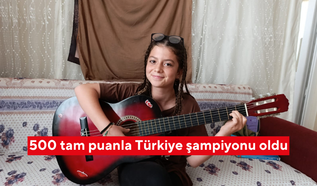 500 tam puanla Türkiye şampiyonu oldu