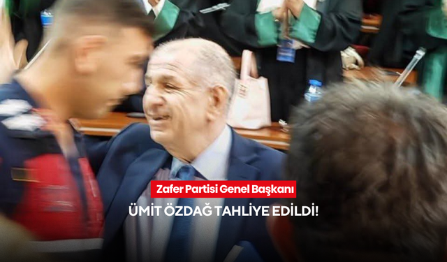 Ümit Özdağ hakkında tahliye kararı